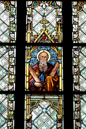 사도 성 안드레아_photo by Reinhardhauke_in the Church of St Martin in Tauberbischofsheim_Germany.jpg